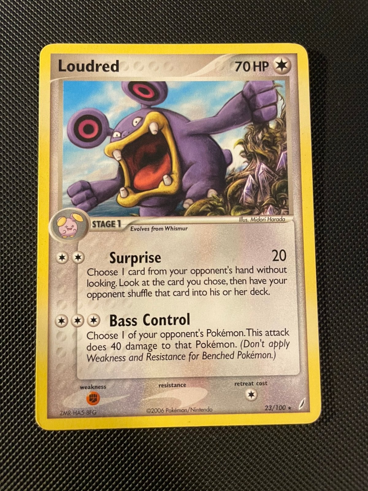 Loudred Rare 23/100 Ex Crystal Guardians, Ophalen of Verzenden, Zo goed als nieuw