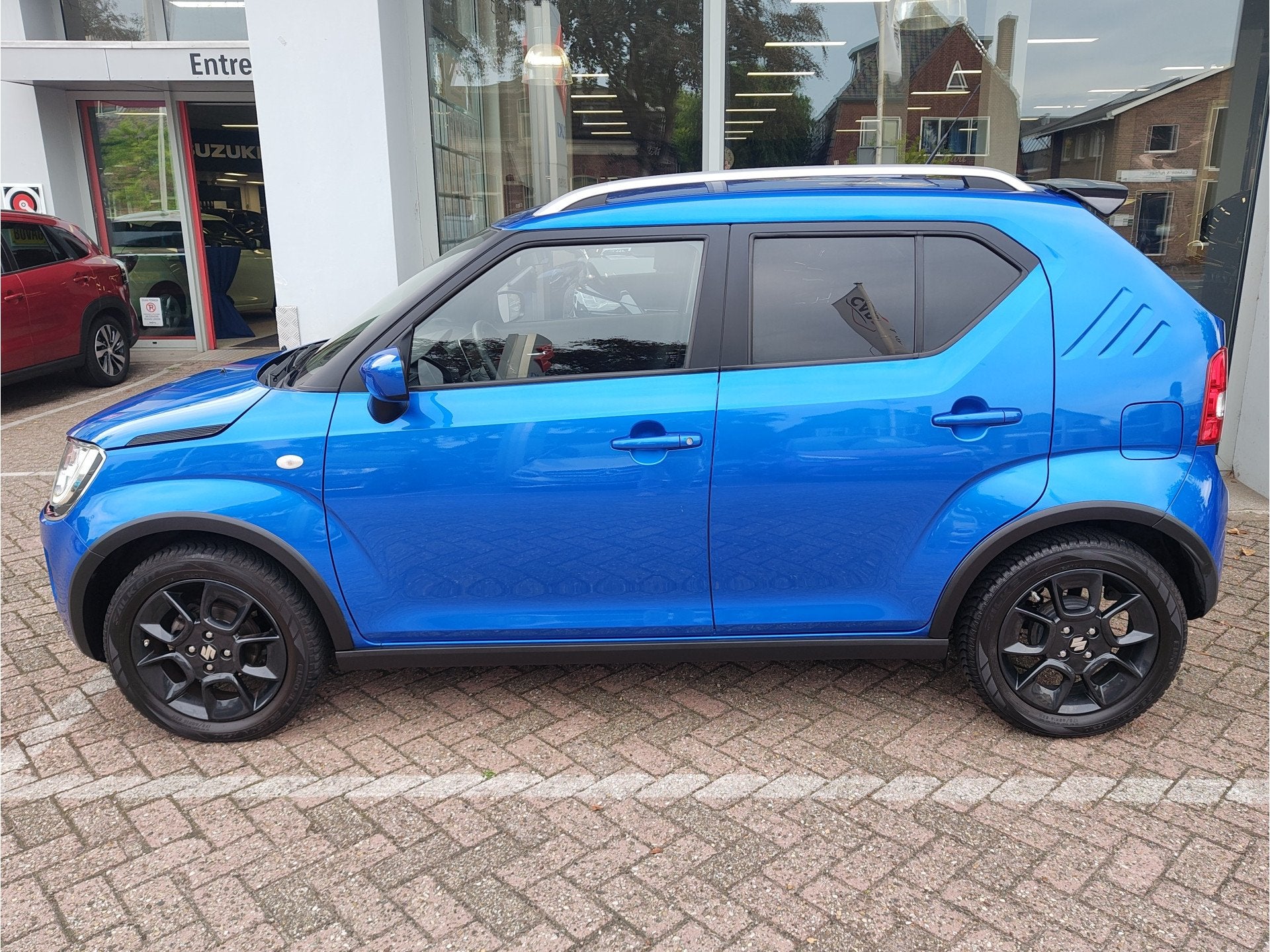 Suzuki Ignis 1.2 SMART HYBRID SELECT AUTOMAAT Navi | Camera, Auto's, Suzuki, Stof, Gebruikt, 4 cilinders, Bedrijf