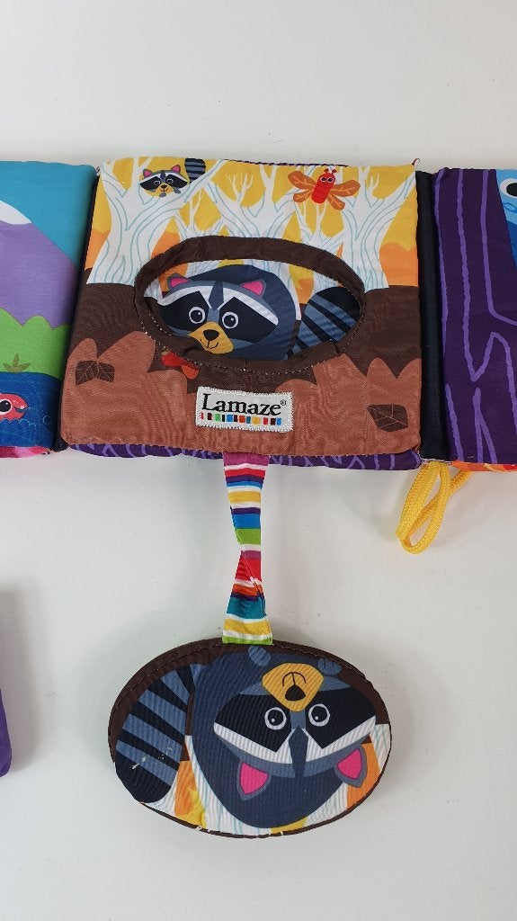 Lamaze Boxhanger, boek, vouwboek, dieren. 6B9, Tweedehands verkoop, Tweedehands verkoop, Gebruikt, Overige typen