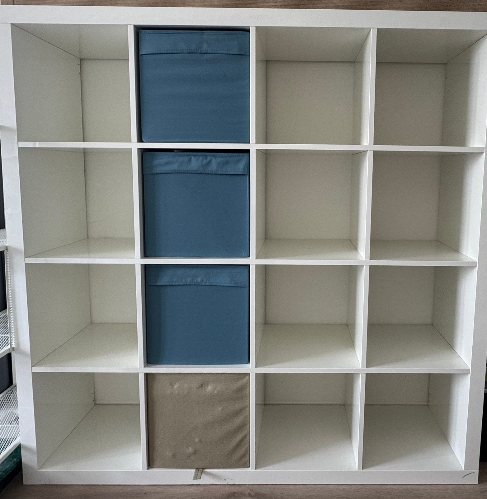 IKEA witte Kallax Kast, Ophalen, Gebruikt