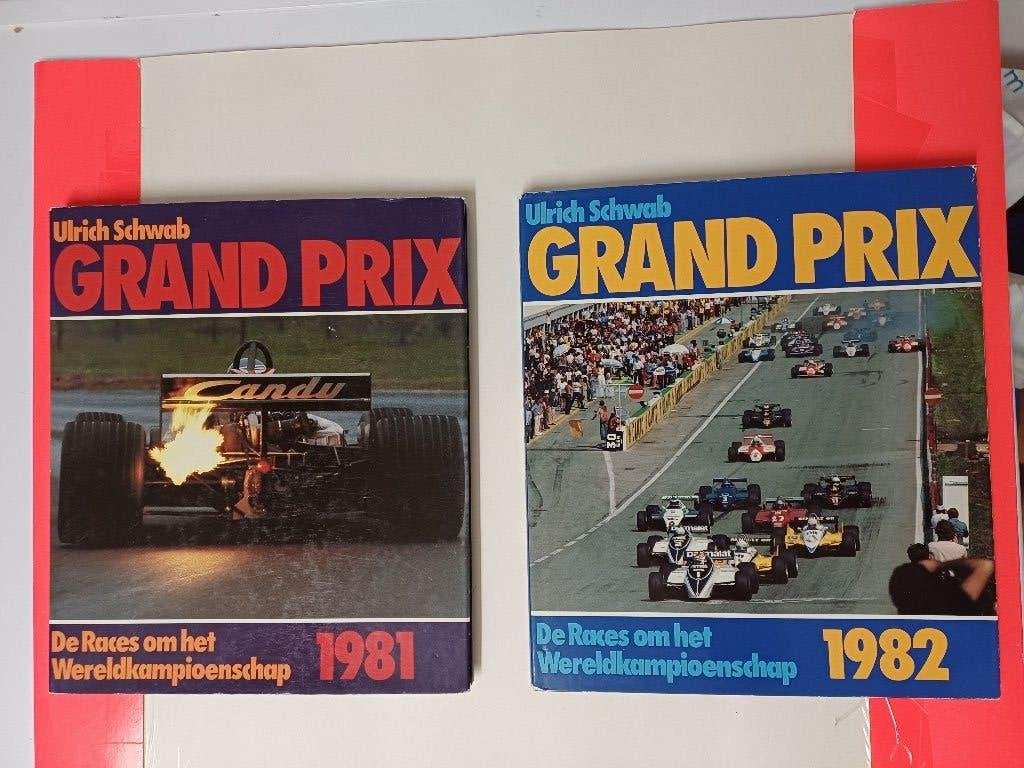 Diverse Hardcover Boeken - Grand Prix - Ulrich Schwab, Ophalen of Verzenden, Gebruikt, Formule 1