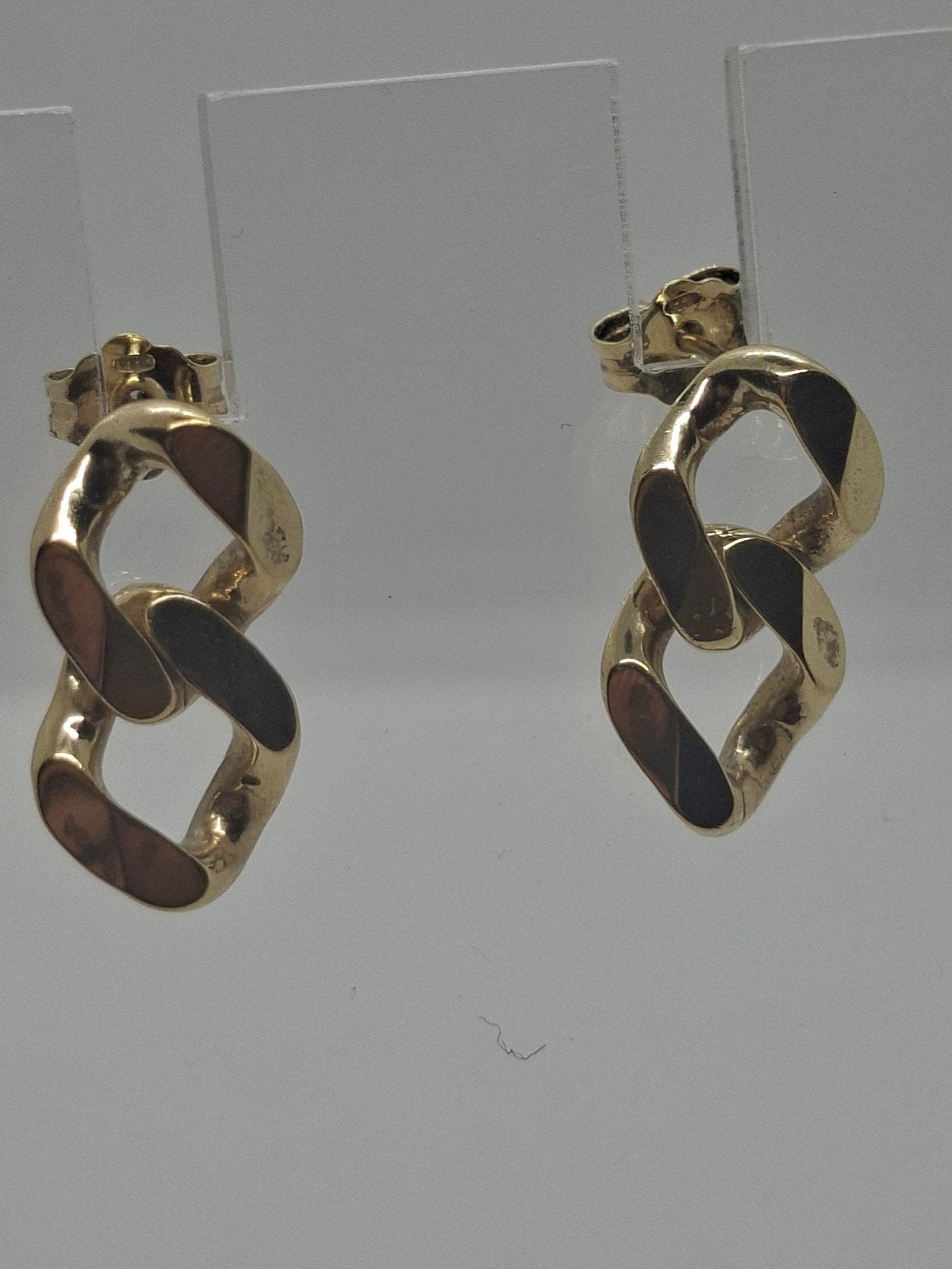Zinzi zilveren oorbellen 925 goud verguld, Ophalen of Verzenden, Zo goed als nieuw, Knopjes of Stekers, Goud