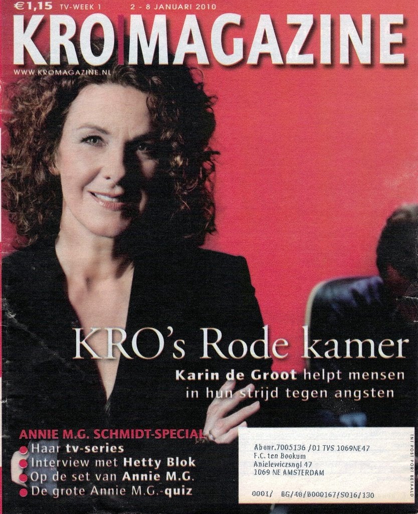 KRO Magazine - Annie M.G. Schmidt Special - 2-8 januari 2010, Boeken, Tijdschriften en Kranten, Verzenden, Gelezen