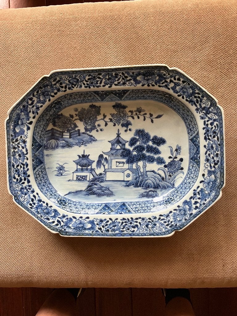 Chinese schaal 1e helft 18 eeuw, Ophalen of Verzenden
