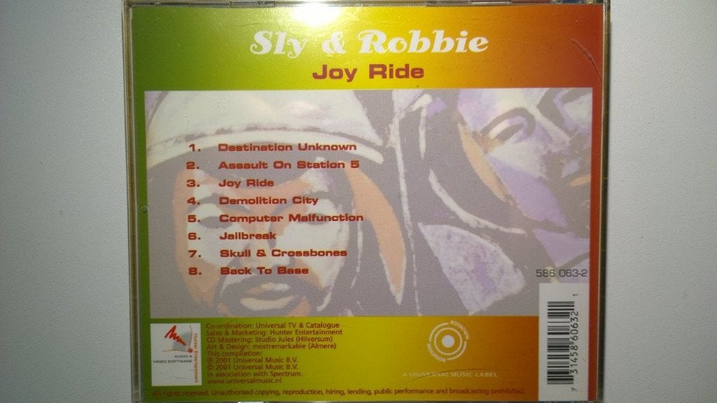 Sly & Robbie - Joy Ride, Ophalen of Verzenden, Reggae, Zo goed als nieuw, Album