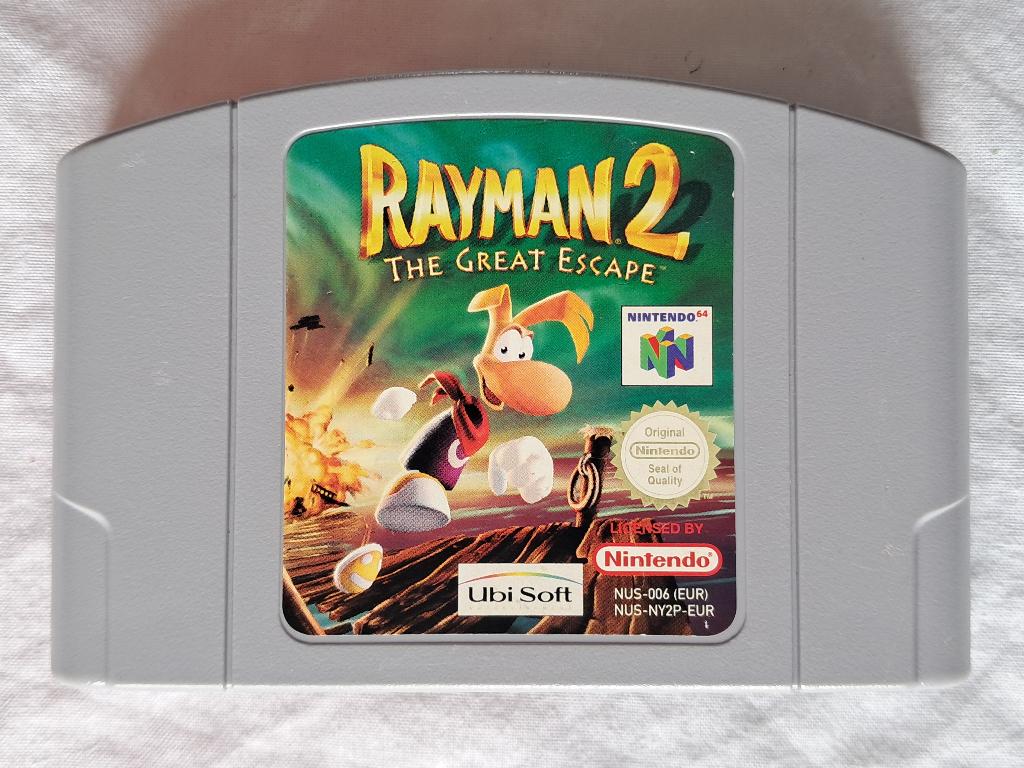 Rayman 2: The Great Escape _ Nintendo 64, Spelcomputers en Games, Games | Nintendo 64, Avontuur en Actie, Gebruikt, Verzenden