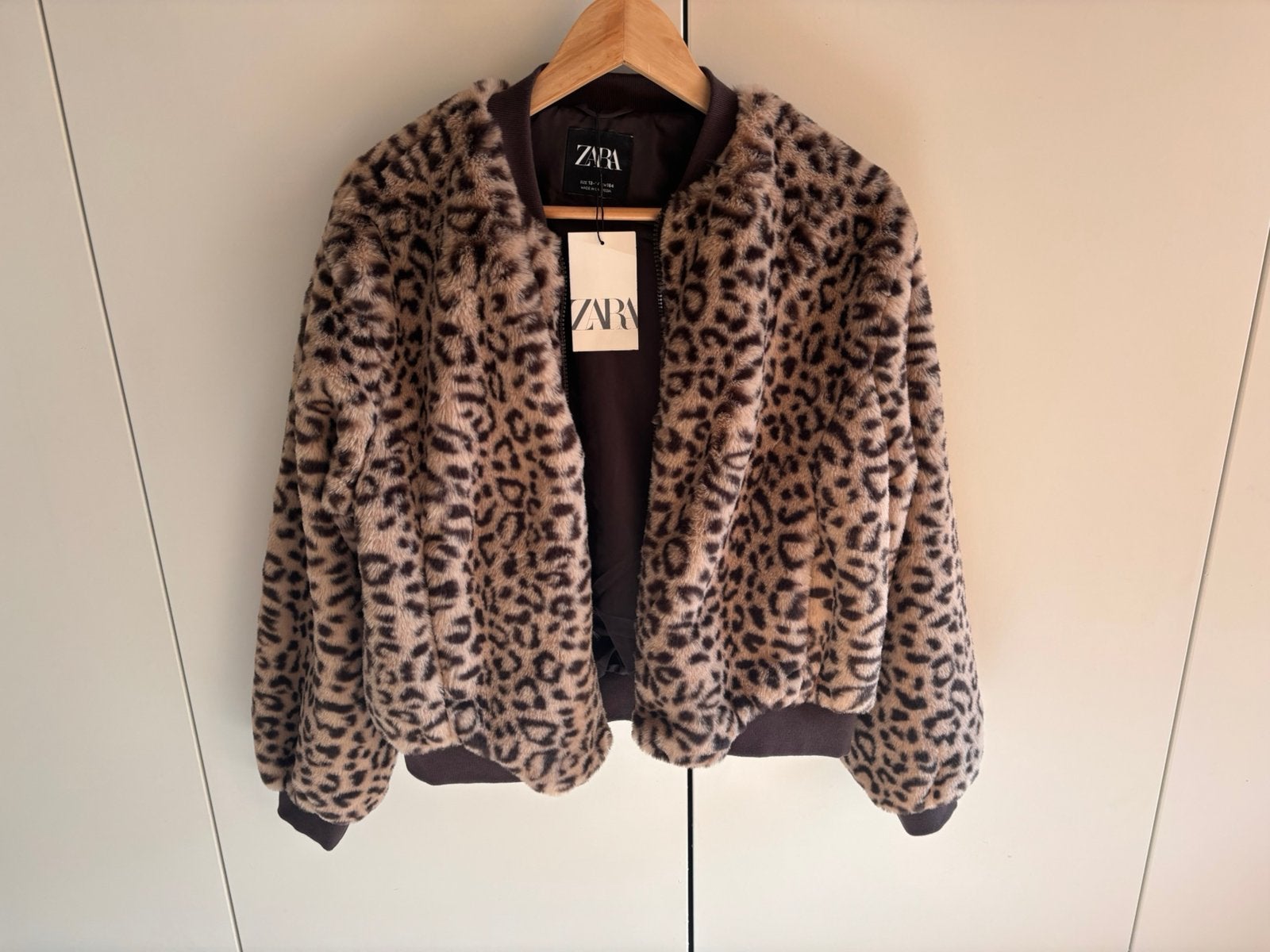 Jas Zara tijgerprint S, nieuw, Ophalen of Verzenden, Nieuw, Maat 36 (S), Overige kleuren