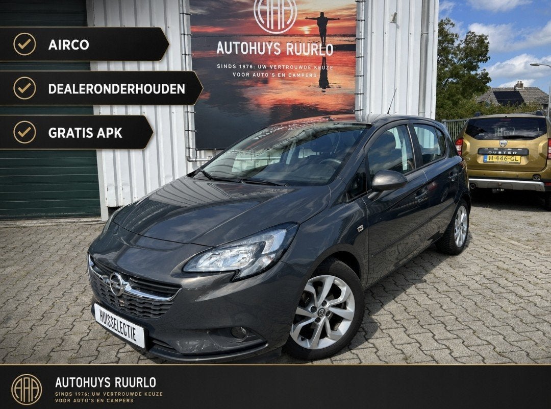 Opel Corsa Color Edition 5DRS Trekhaak airco dealeronderhoud, Voorwielaandrijving, Gebruikt, 4 cilinders, Met garantie (alle)