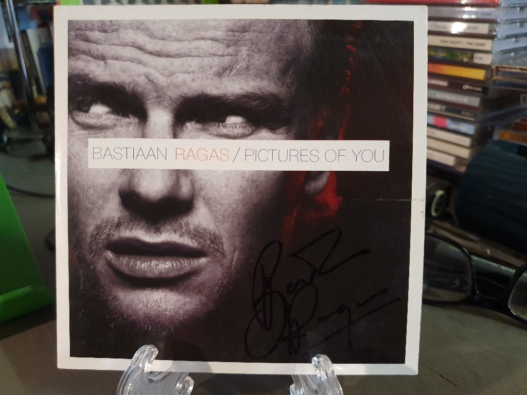Bastiaan Ragas ‎– Pictures Of You cd single met handtekening, Ophalen, Gebruikt