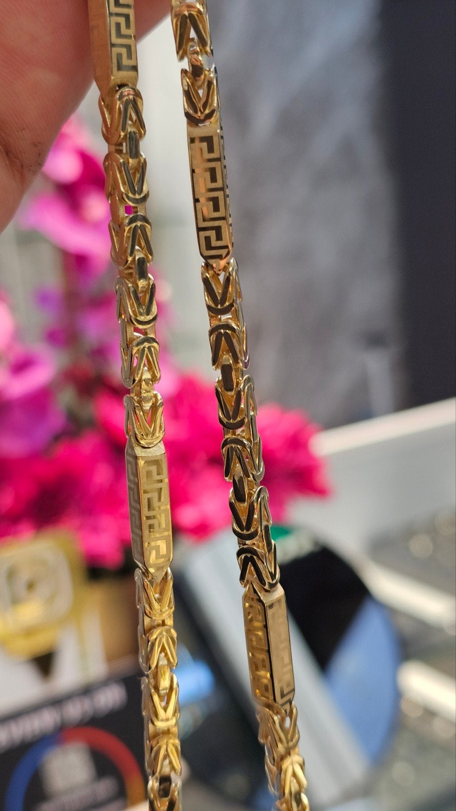 Koningsketting 14karaat goud, Ophalen of Verzenden, Nieuw, Goud, Goud