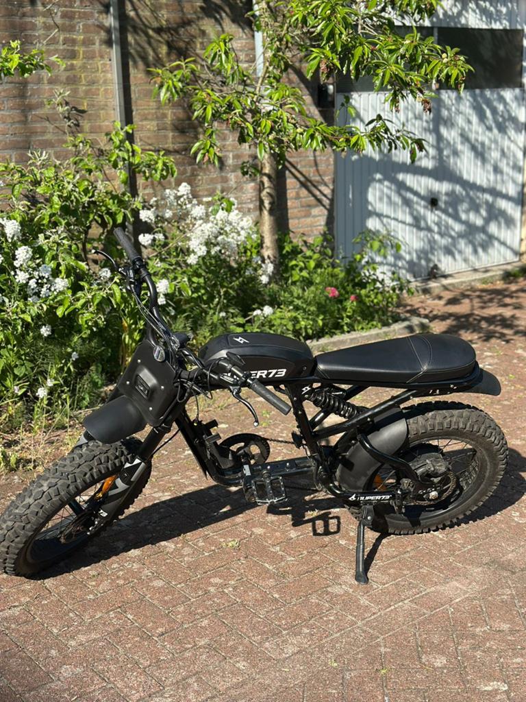 Super 73 RX - Mojave zwart black fatbike, Fietsen en Brommers, Elektrische fietsen, Zo goed als nieuw, 59 cm of meer, 50 km per accu of meer