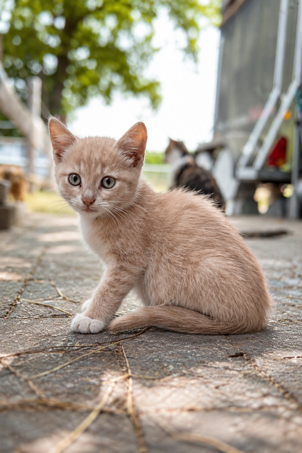 2 lieve kittens, Meerdere dieren, Kortharig, 0 tot 2 jaar