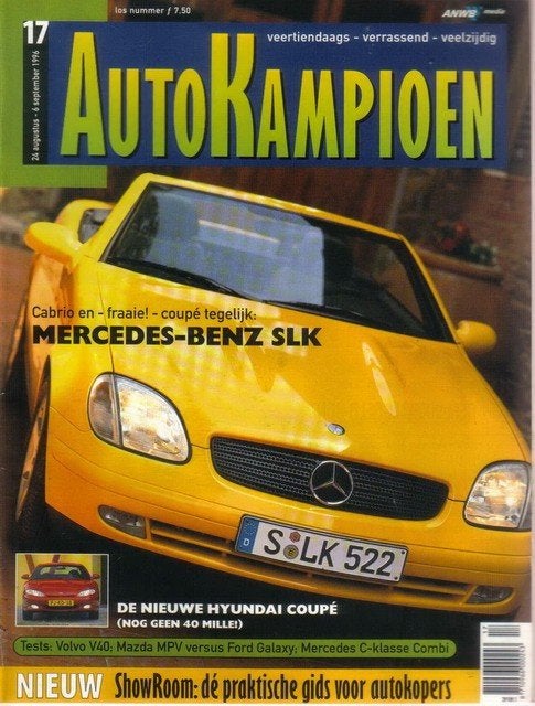 Autokampioen 17 1996 : Mercedes Benz SLK - C 220D Combi, Ophalen of Verzenden, Gelezen, Algemeen