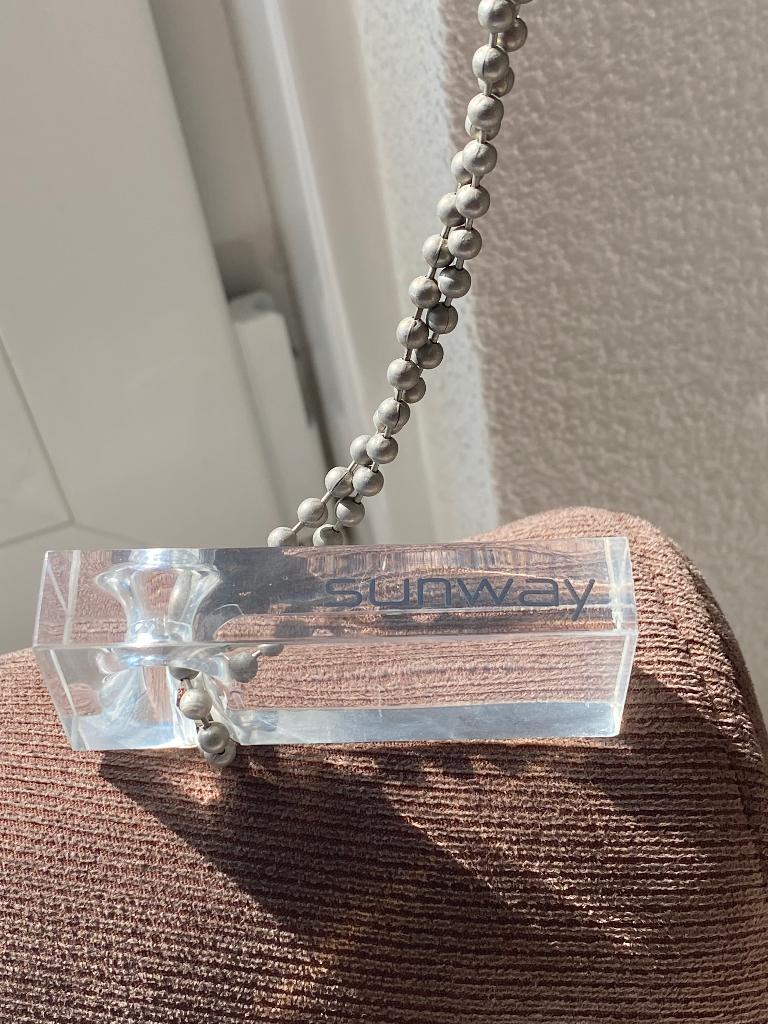 Sunway Rolgordijnen, Ophalen of Verzenden, Zo goed als nieuw, Wit