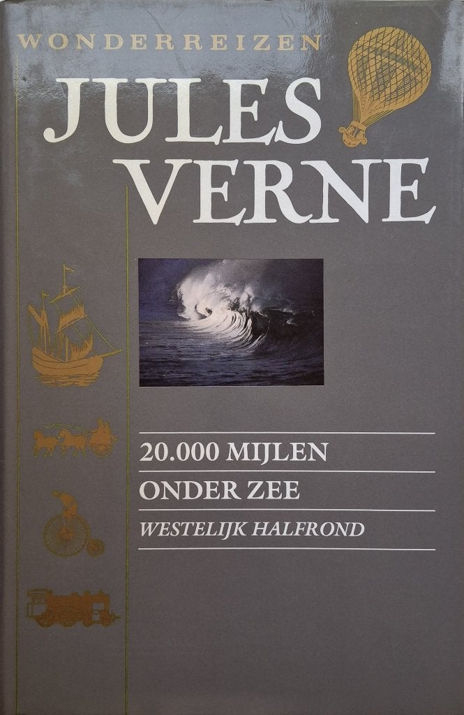 Jules Verne - 20.000 Mijlen onder zee (Westelijk halfrond), Boeken, Ophalen of Verzenden, Zo goed als nieuw, Europa overig