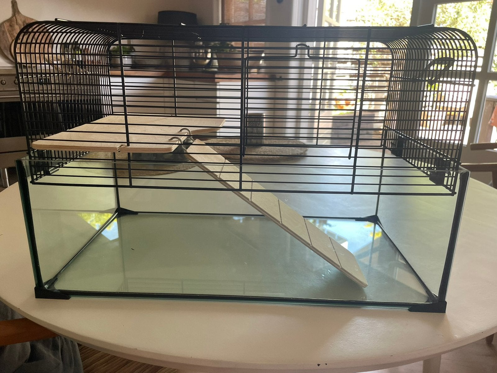 Zeer nieuw hamsterhok, Kooi, Minder dan 75 cm, Zo goed als nieuw, Hamster