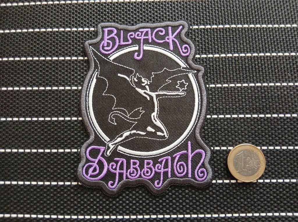 Black Sabbath Daemon shaped patch 7, Verzenden, Nieuw, Kleding