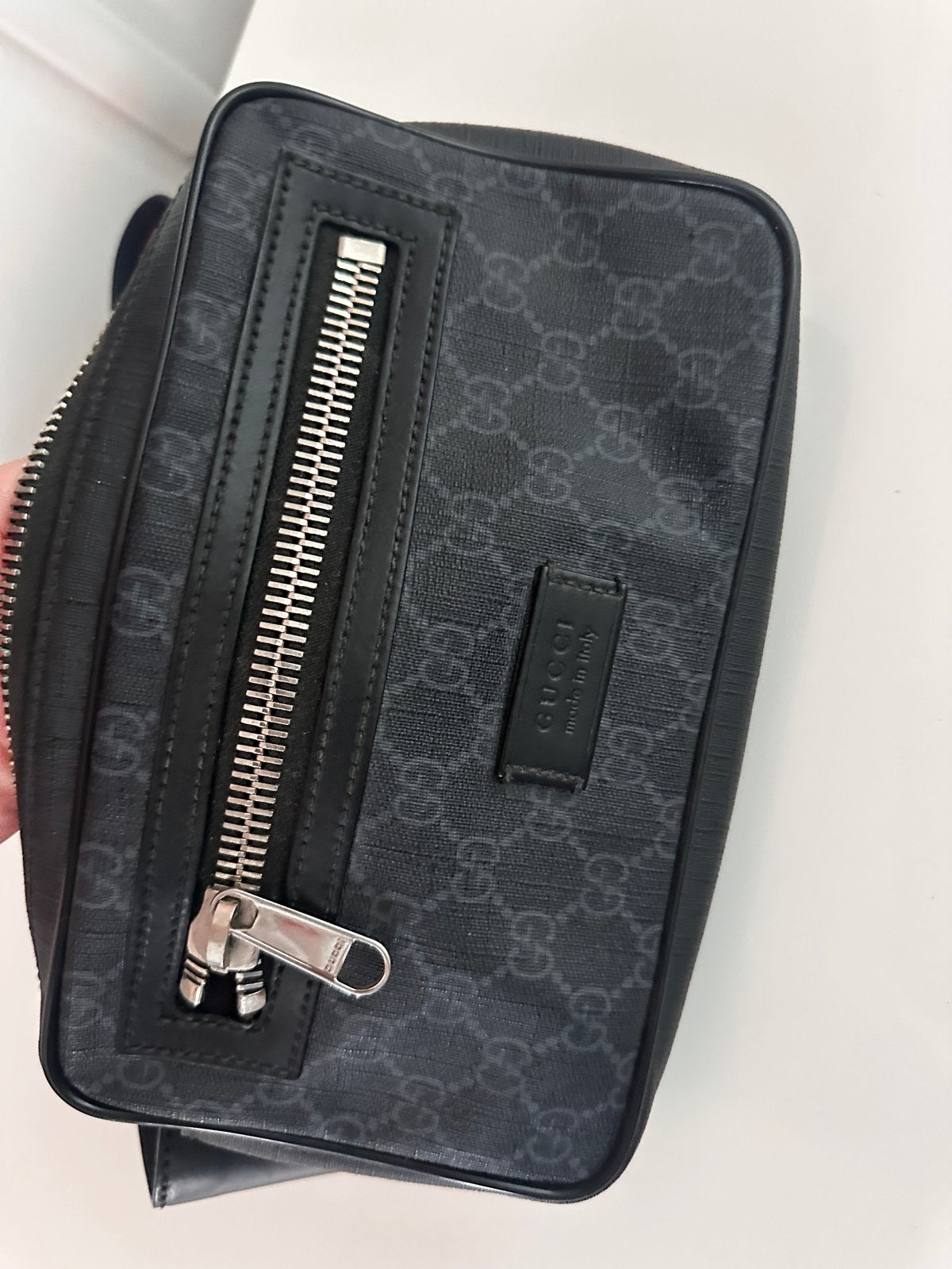 Originele Gucci tas met bon van PC Hooftstraat, Ophalen of Verzenden, Zo goed als nieuw, Zwart