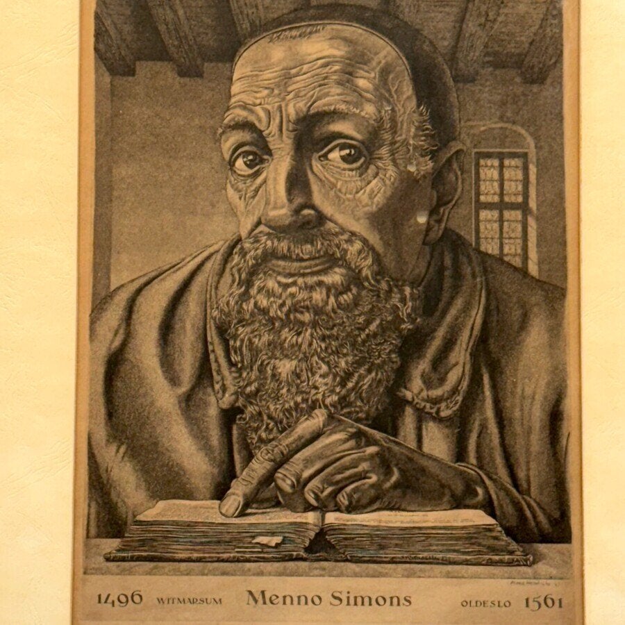 Arend Hendriks (1901-1951) - Menno Simons, Ophalen of Verzenden