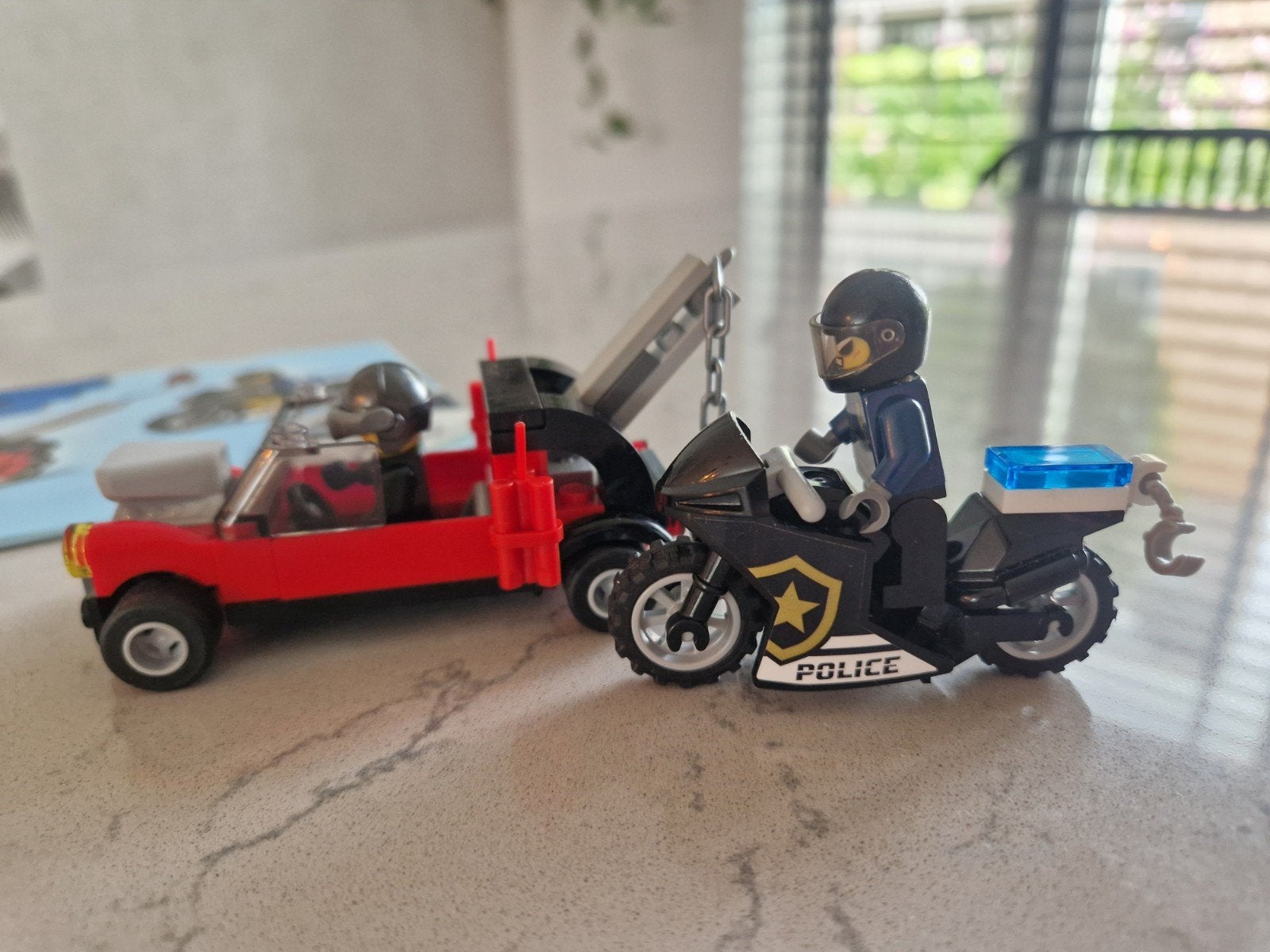 Lego City 60276 Politie Transport Boevenwagen Motor, City, Lego, Ophalen of Verzenden, Zo goed als nieuw
