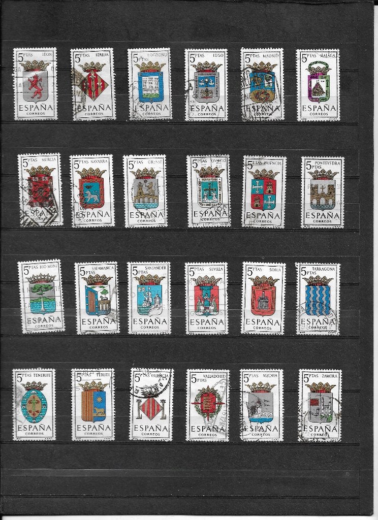 Provinciewapens, Ophalen of Verzenden, Gestempeld