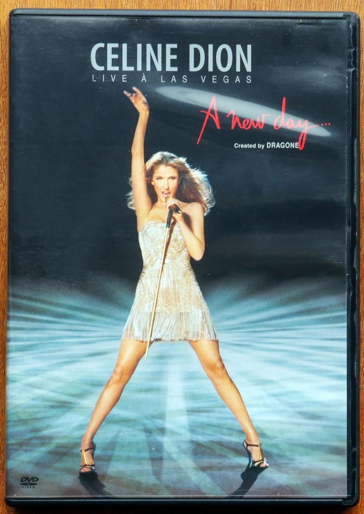 DVD Celine Dion - A New Day, Alle leeftijden, Ophalen of Verzenden, Zo goed als nieuw, Muziek en Concerten