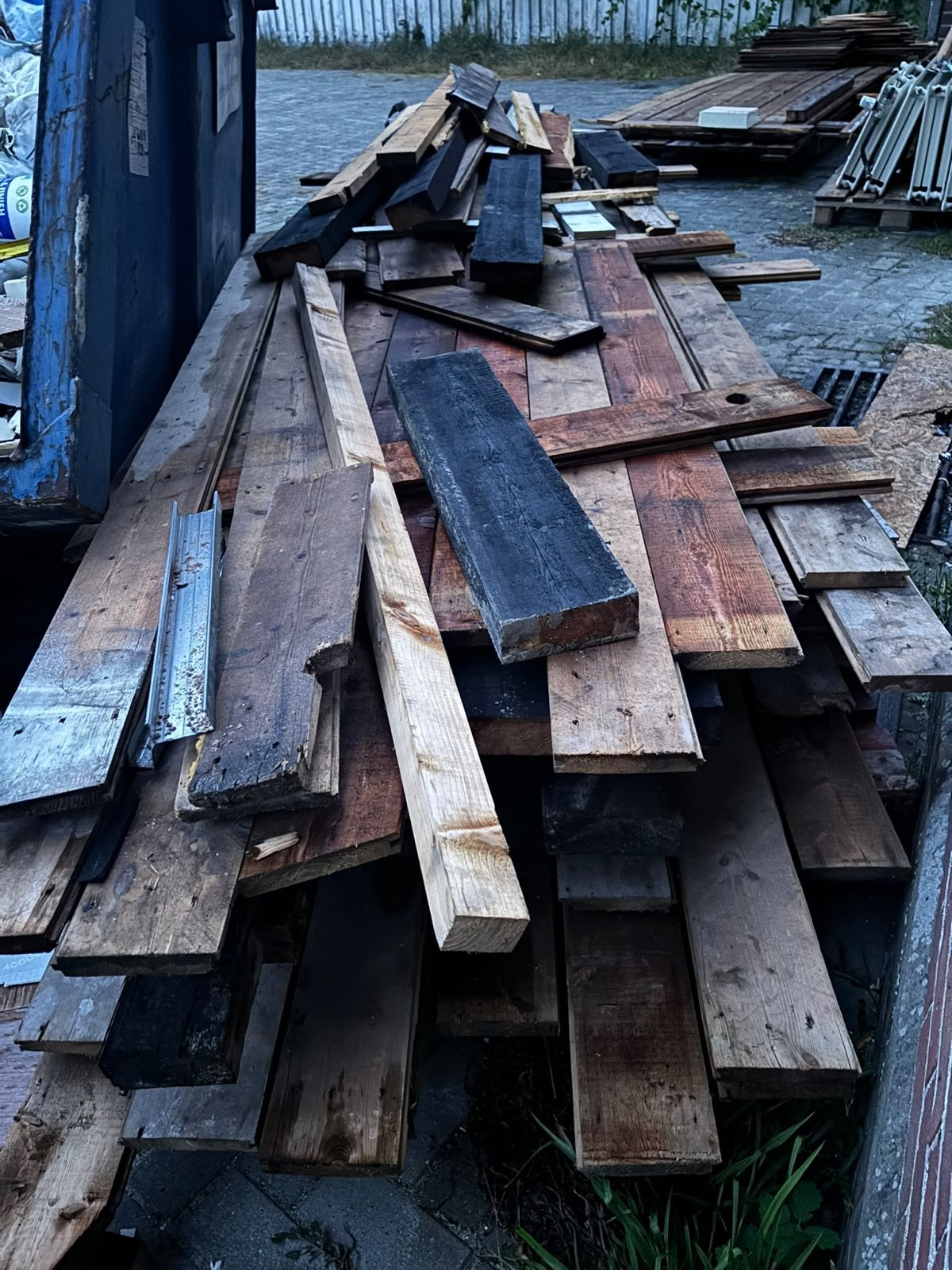 Diverse partij hout en balken, Ophalen, Gebruikt, Balk, Overige houtsoorten