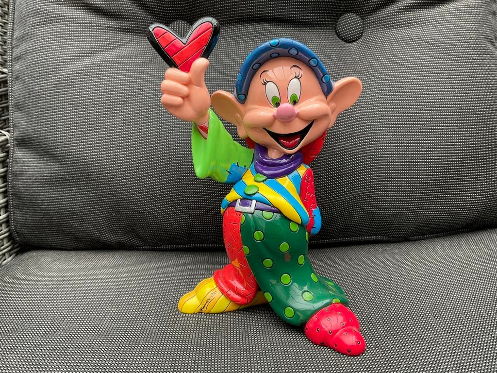 Nieuw Disney Britto Romero beeld Dopey 4030814, Verzamelen, Ophalen, Sneeuwwitje of Doornroosje, Nieuw, Beeldje of Figuurtje