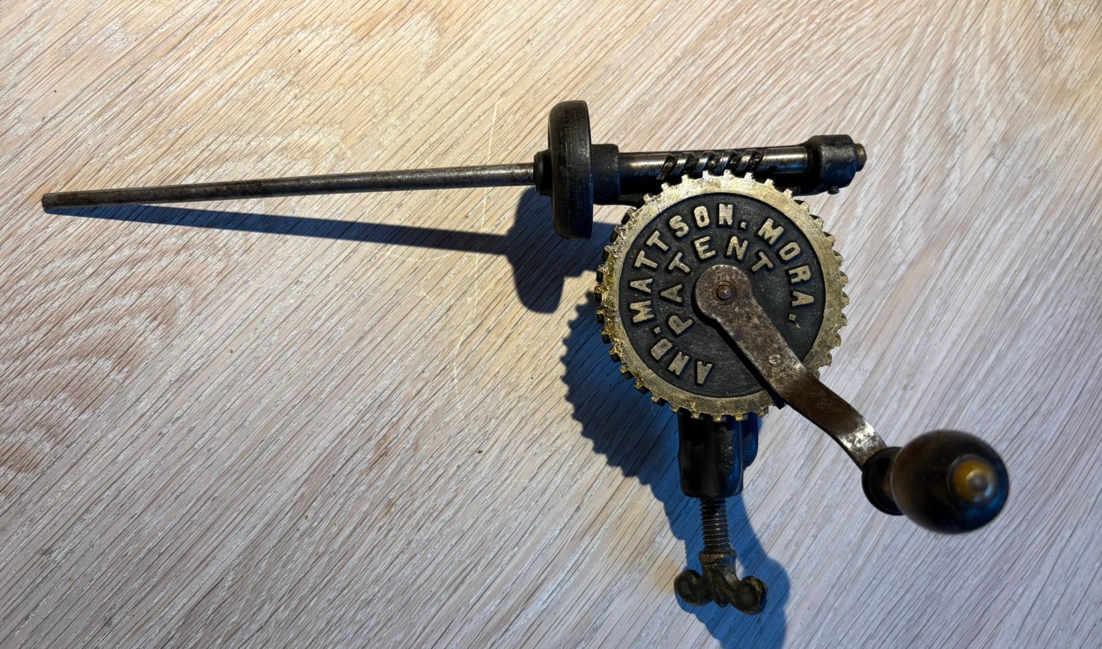 Mattson Mora spoelwinder antiek gereedschap, Antiek en Kunst, Ophalen of Verzenden