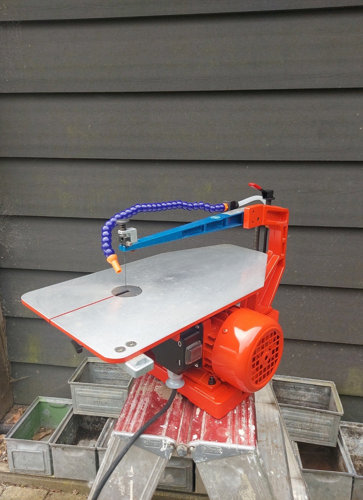 Hegner figuurzaagmachine uit 2025, Doe-het-zelf en Verbouw, Gereedschap | Zaagmachines, 70 mm of meer, Nieuw, Ophalen of Verzenden