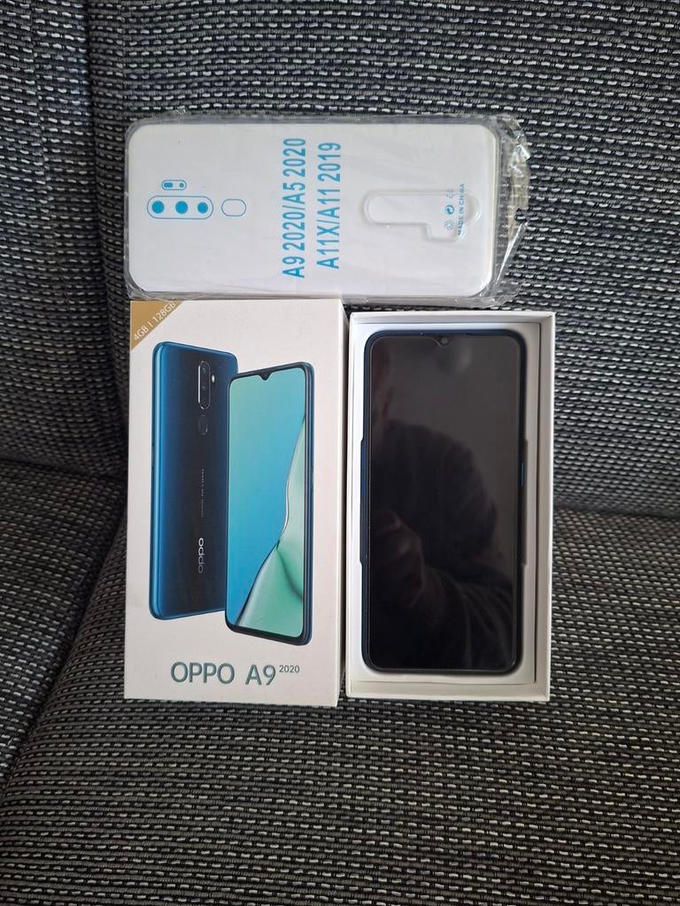 Oppo A9 2020 – zgan, Telecommunicatie, Mobiele telefoons | Samsung, Overige modellen, Paars, Touchscreen, Ophalen of Verzenden