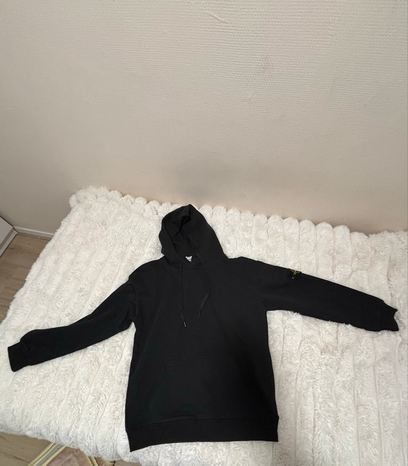 Stone Island Hoodie Zwart Maat M, Kleding | Heren, Ophalen, Nieuw, Overige maten, Zwart