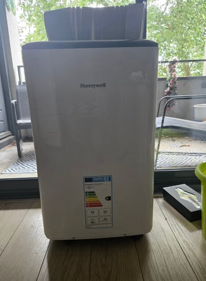 Honeywell Mobiele Airco HF08CESWK - Energieklasse A, Witgoed en Apparatuur, Airco's, Ophalen, Mobiele airco, Minder dan 60 m³