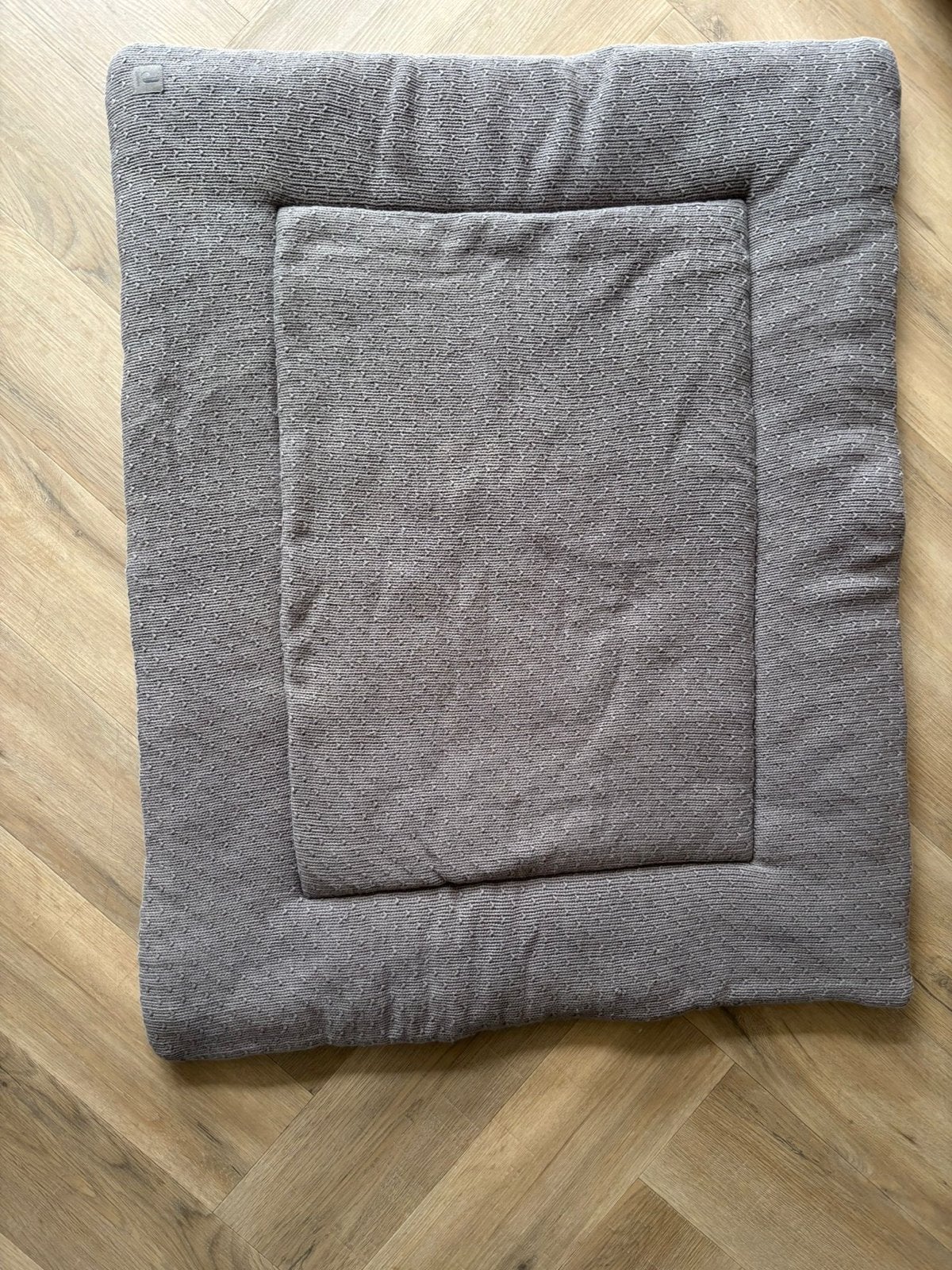 Jolein grijs boxkleed 100x76 cm - Zo goed als nieuw, Ophalen, Zo goed als nieuw, Rechthoekig, Boxkleed
