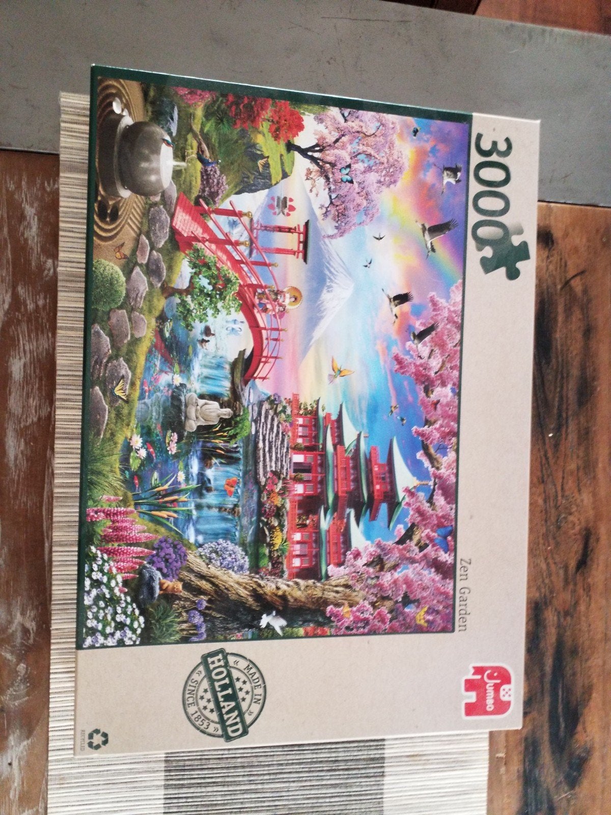 Puzzel 3000 stukjes 1x gemaakt en is compleet, Ophalen, Meer dan 1500 stukjes, Zo goed als nieuw