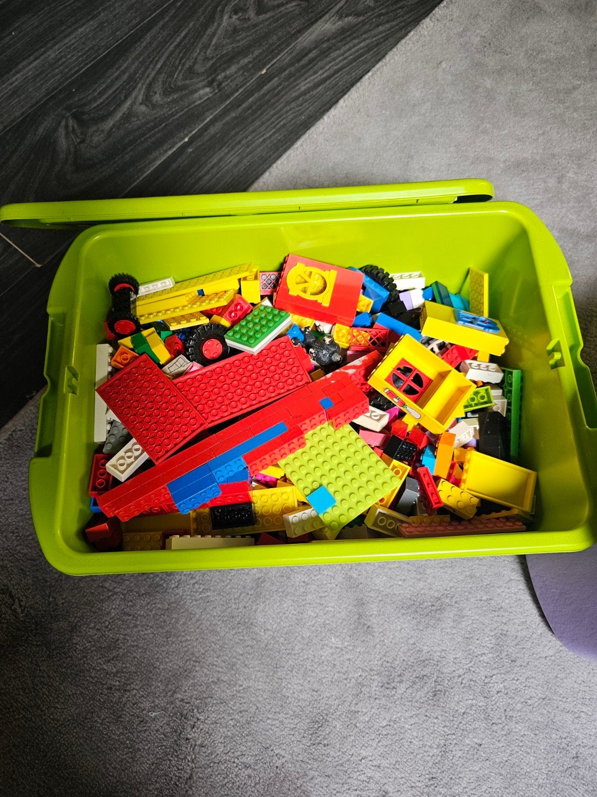 2 doos lego, Kinderen en Baby's, Speelgoed | Duplo en Lego, Ophalen, Gebruikt