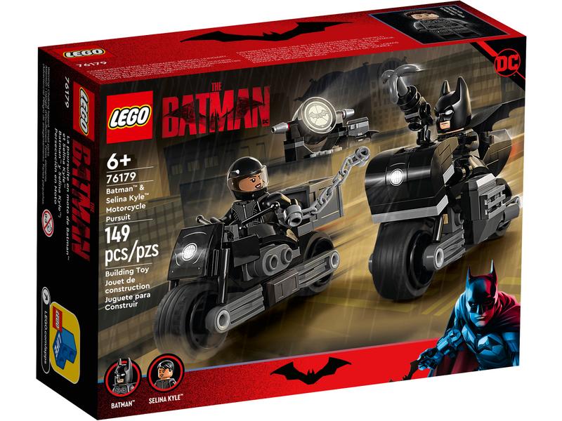 Lego Batman & Selina Kyle motorachtervolging (76179) Nieuw, Overige thema's, Lego, Nieuw, Ophalen of Verzenden