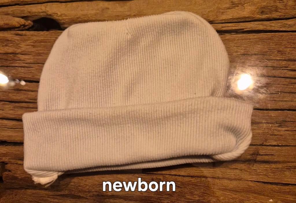 newborn mutsje voor pasgeborenen, Kinderen en Baby's, Babykleding | Mutsen, Sjaals en Wanten, Maat 50, Jongetje of Meisje, Ophalen of Verzenden