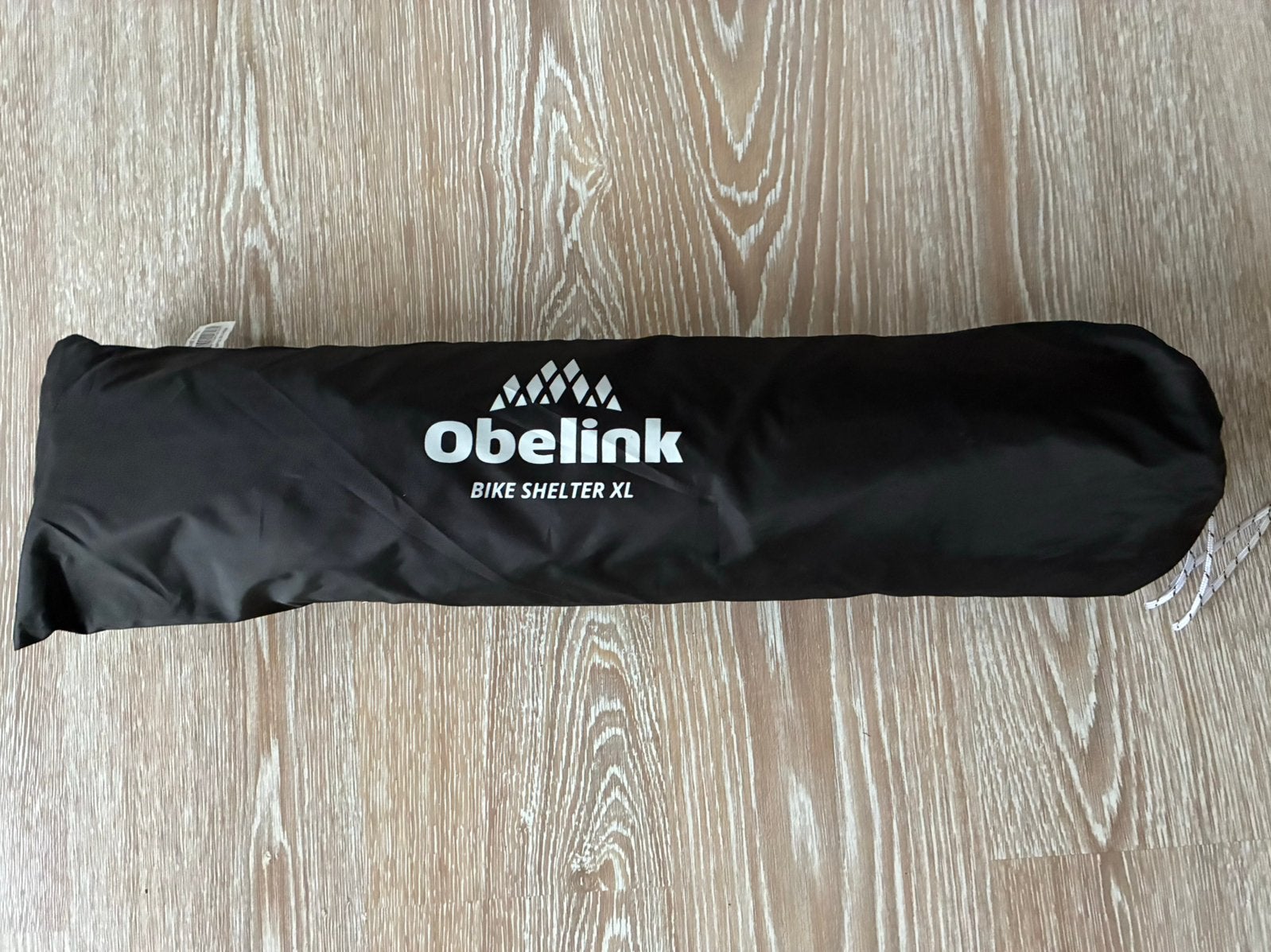 Fietstentje zwart, Caravans en Kamperen, Verzenden, Zo goed als nieuw