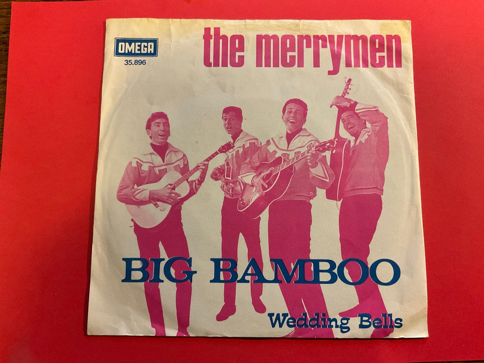 The Merrymen - Big Bamboo / Wedding Bells (Vinyl Single), Ophalen of Verzenden, Gebruikt, 7 inch, EP