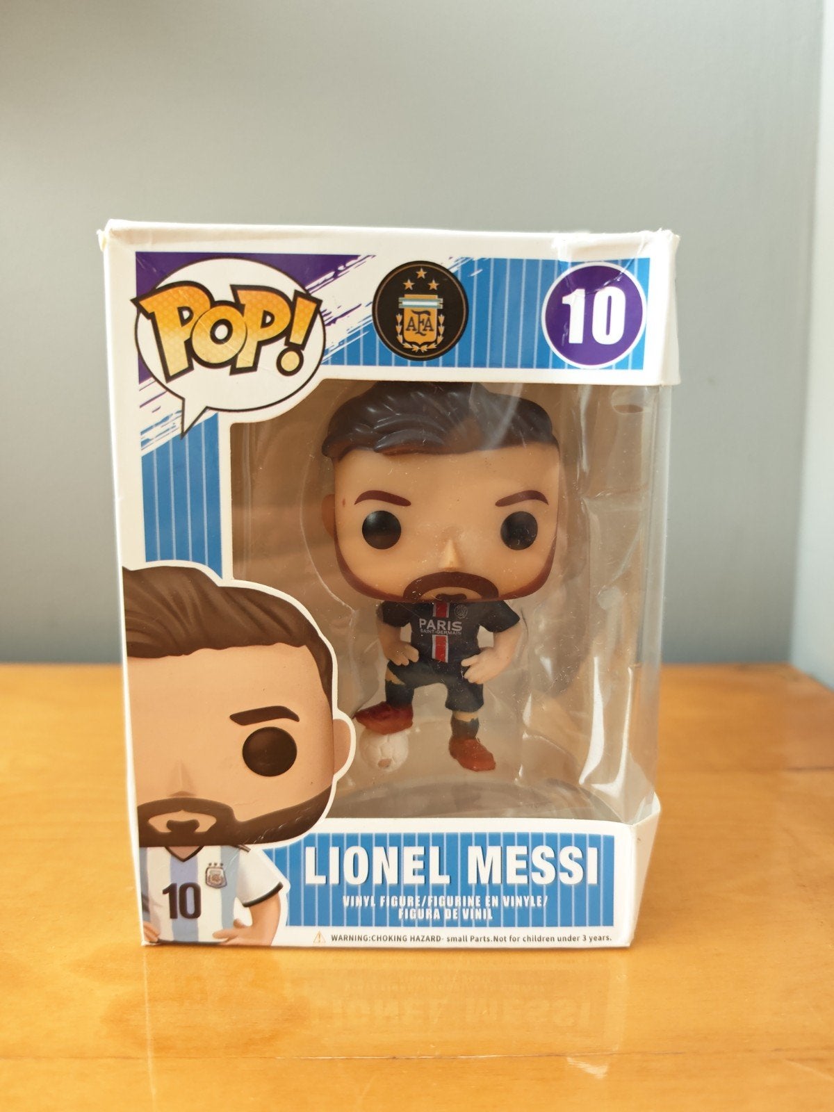 POP! VINYL FIGURE LIONEL MESSI - PSG, Verzamelen, Poppetjes en Figuurtjes, Ophalen of Verzenden, Gebruikt