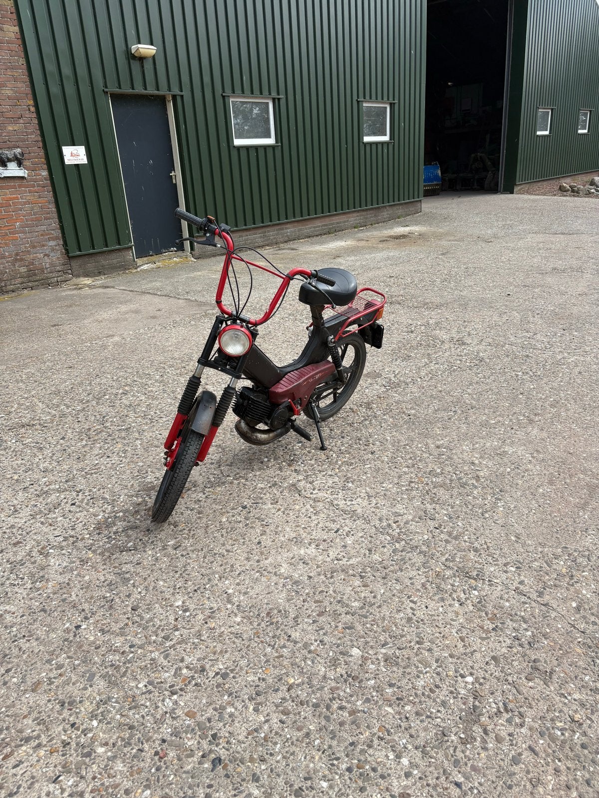 Mooie Tomos brommer met kenteken, Ophalen, Gebruikt, Maximaal 45 km/u, 1 versnellingen