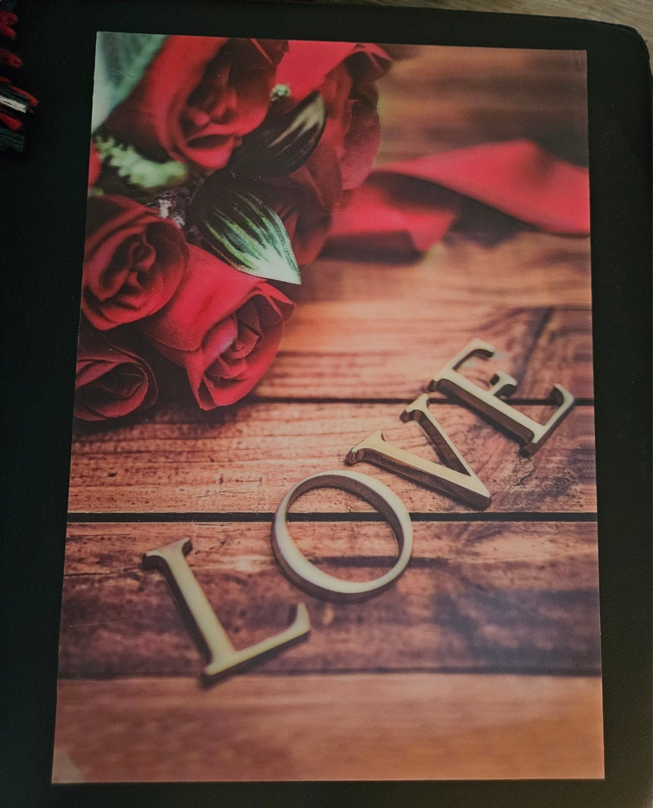 houten schilderij, Ophalen, Hout, Meerkleurig, Zo goed als nieuw