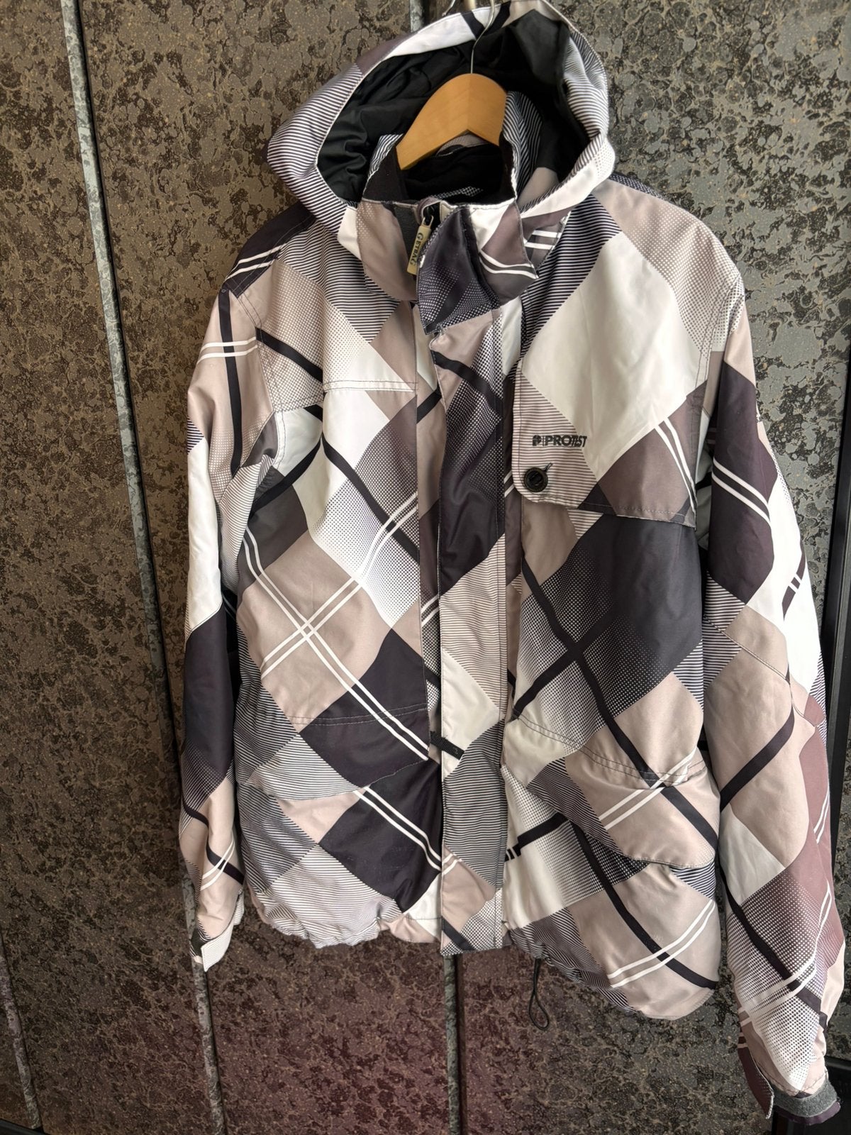 Ski- snowboardjas Protest, Ophalen, Gedragen, Maat 42/44 (L), Jack