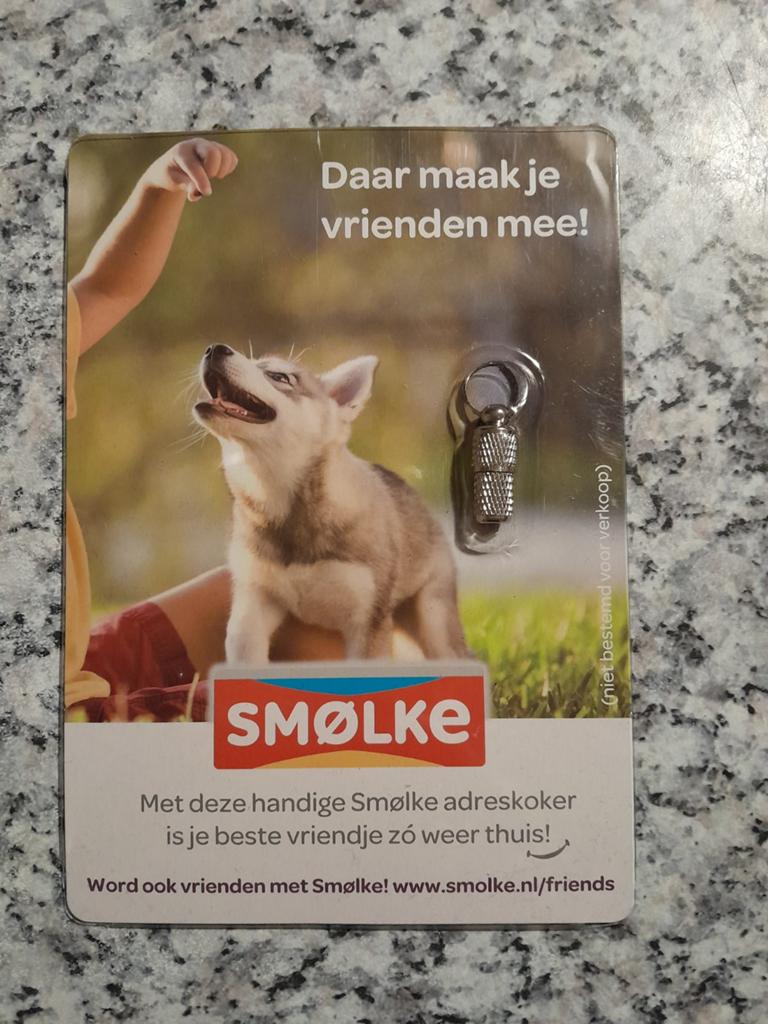 Adreskoker huisdier halsband ~ kwijt verloren, Ophalen of Verzenden, Nieuw