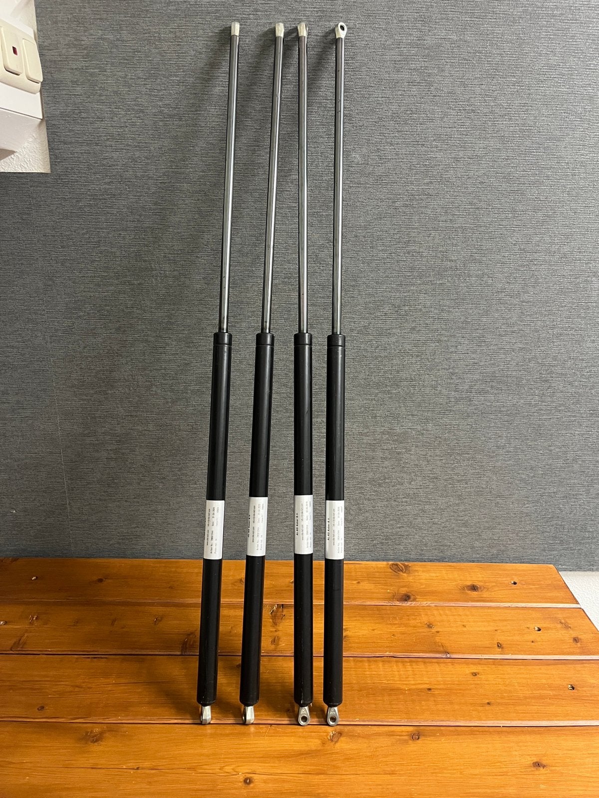 4x ALKO Kober B.V. gasveer 280612HH . 1 meter . 1000N, Ophalen of Verzenden