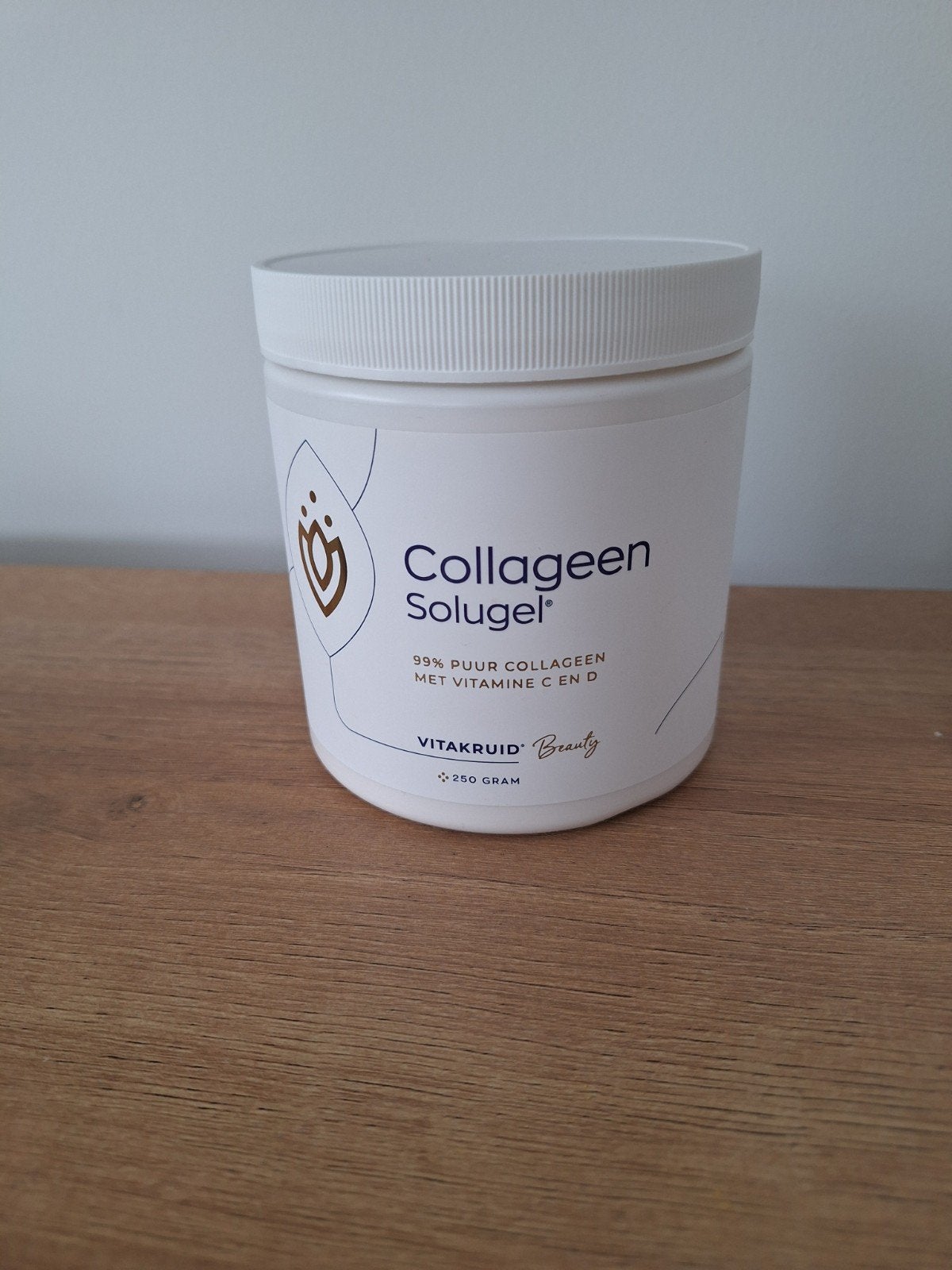 Vitakruid Collageen Solugel - 250 gram, Sport en Fitness, Ophalen of Verzenden, Nieuw, Poeder of Drank
