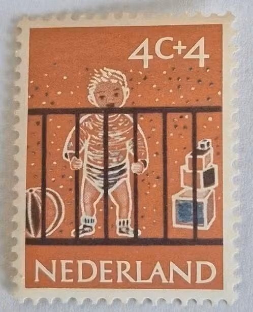 Nederland 1959 - nvph 731 - Kinderzegels - ab1, Postzegels en Munten, Postzegels | Nederland, Ophalen of Verzenden, Na 1940, Postfris