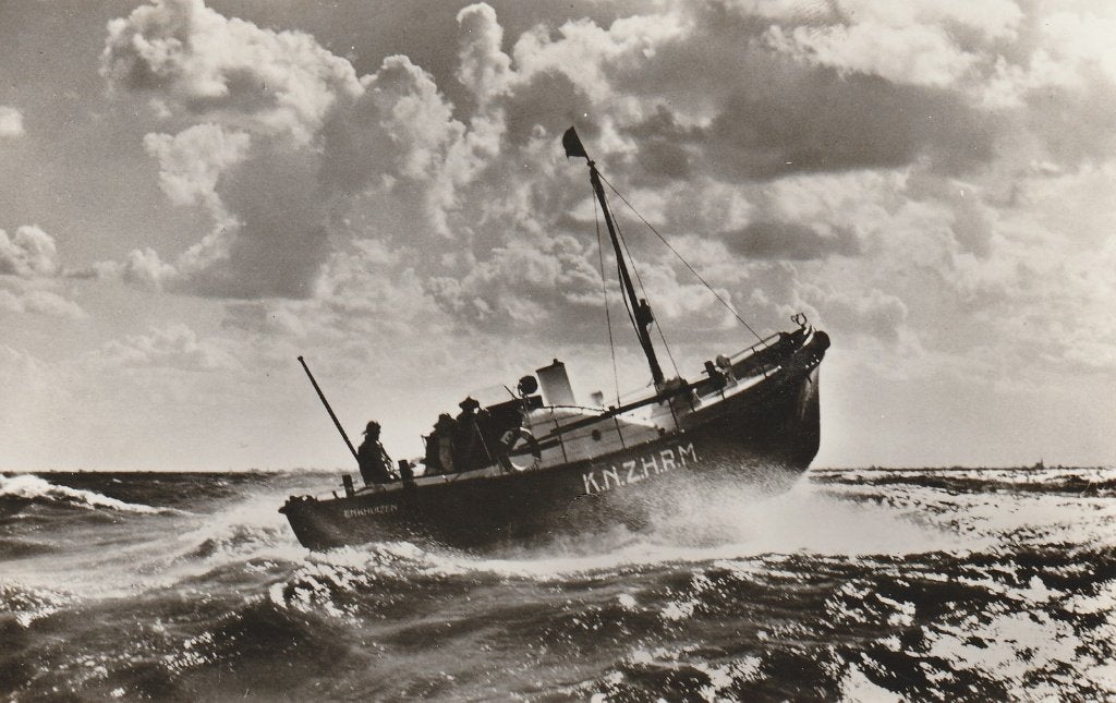 Reddingsboot  K.F.Sluys, Ophalen of Verzenden, Nieuw, Motorboot, Kaart, Foto of Prent