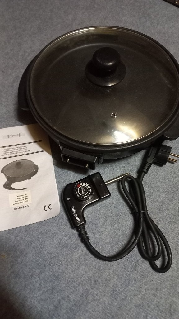 1 Home Essentials Hapjespan Electrisch 30 cm 1500watt, Ophalen, Nieuw